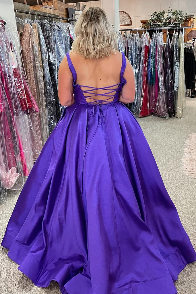 Royal Purple Evening Dresses